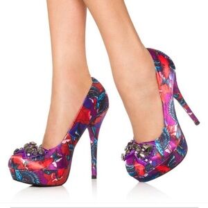 Iron Fist Havana Breeze Platform Heels Women’s Size 7